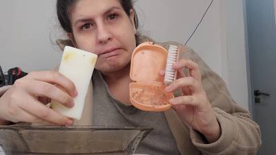 Deep Cleaning My Retainers - You Watch Everything