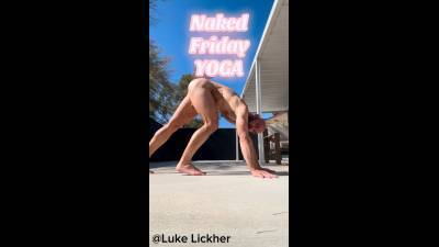 Nude Yoga On A Friday:)