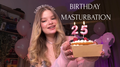 Birthday Masturbation