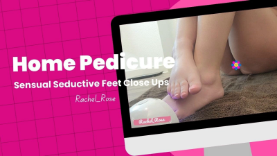 Nude And Polished: Rachel Rose's Intimate Foot Care Session