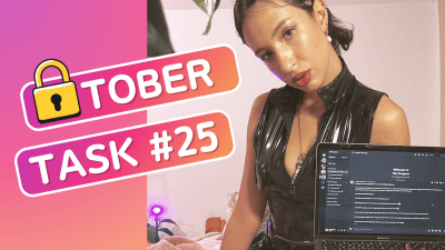 Locktober Task #25 W/Goddess Jade 2024