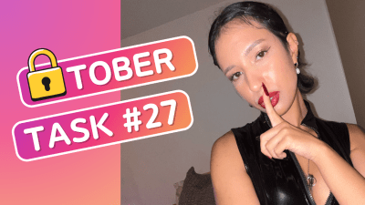 Locktober Task #27 W/Goddess Jade 2024