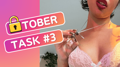 Locktober Task #3 W/Goddess Jade 2024
