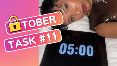 Locktober Task #11 W/Goddess Jade 2024