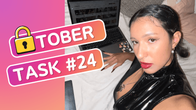 Locktober Task #24 W/Goddess Jade 2024