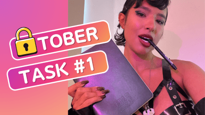 Locktober Task #1 W/Goddess Jade 2024