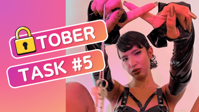 Locktober Task #5 W/Goddess Jade 2024