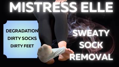 Sweaty Sock Removal | Foot Dom Humiliation