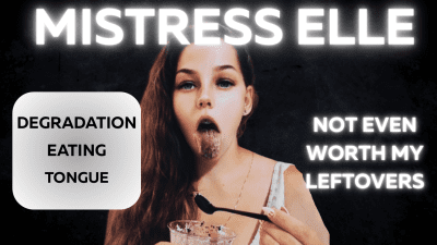 Humiliated While I Eat | Not Even Worth My Leftovers