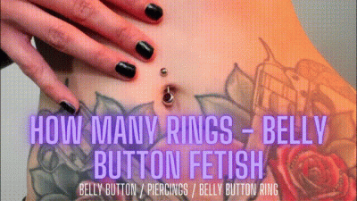 How Many Rings Belly Button Fetish