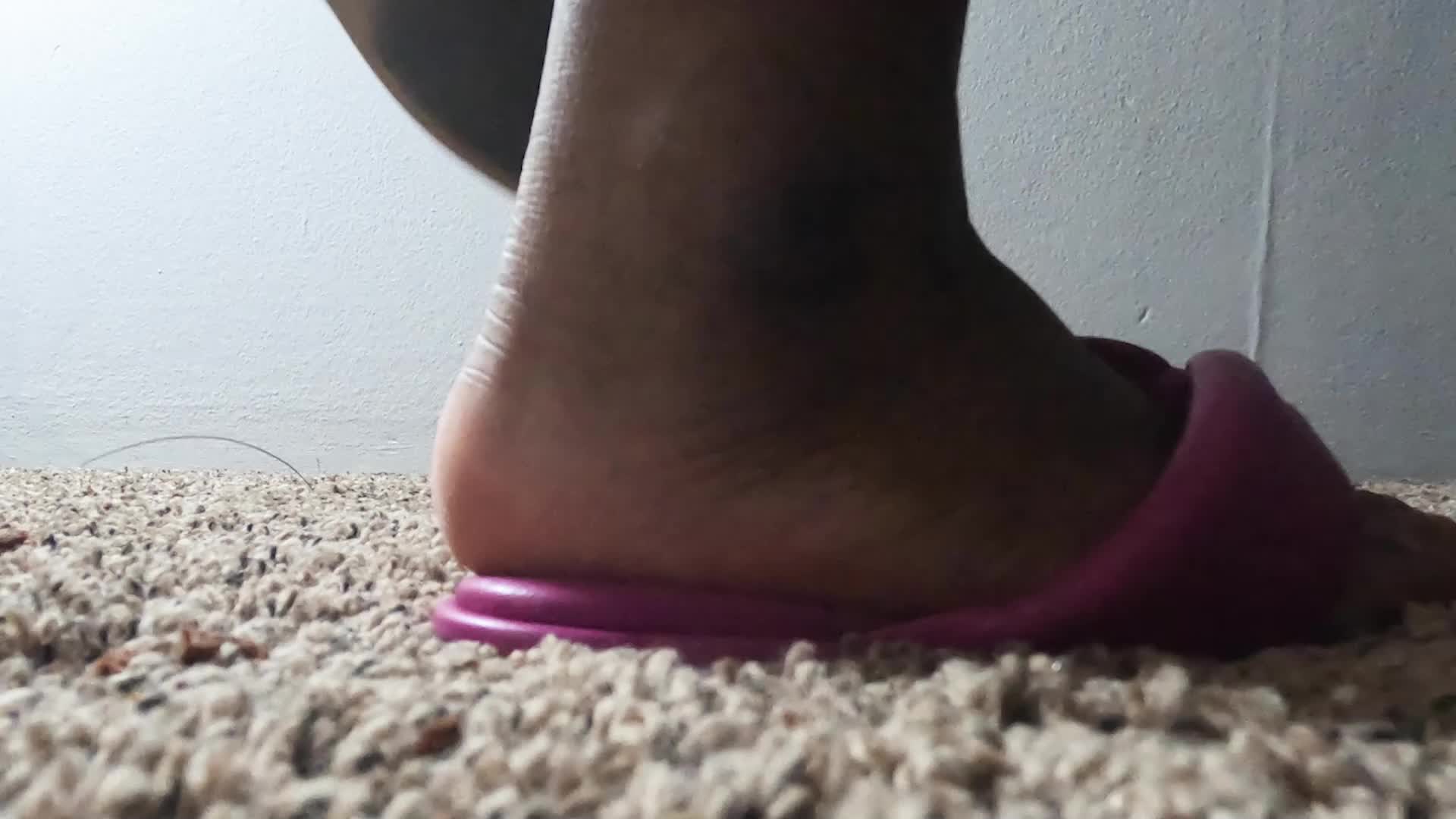 Sandals- Goddess Mxdominion Breaking In New Pink Hush Puppy Sandals, Stomping, Foot Fetish, Foot Domination