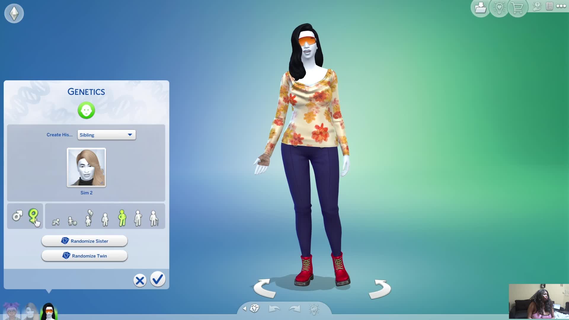 Creating My Character Jin In The Sims 4