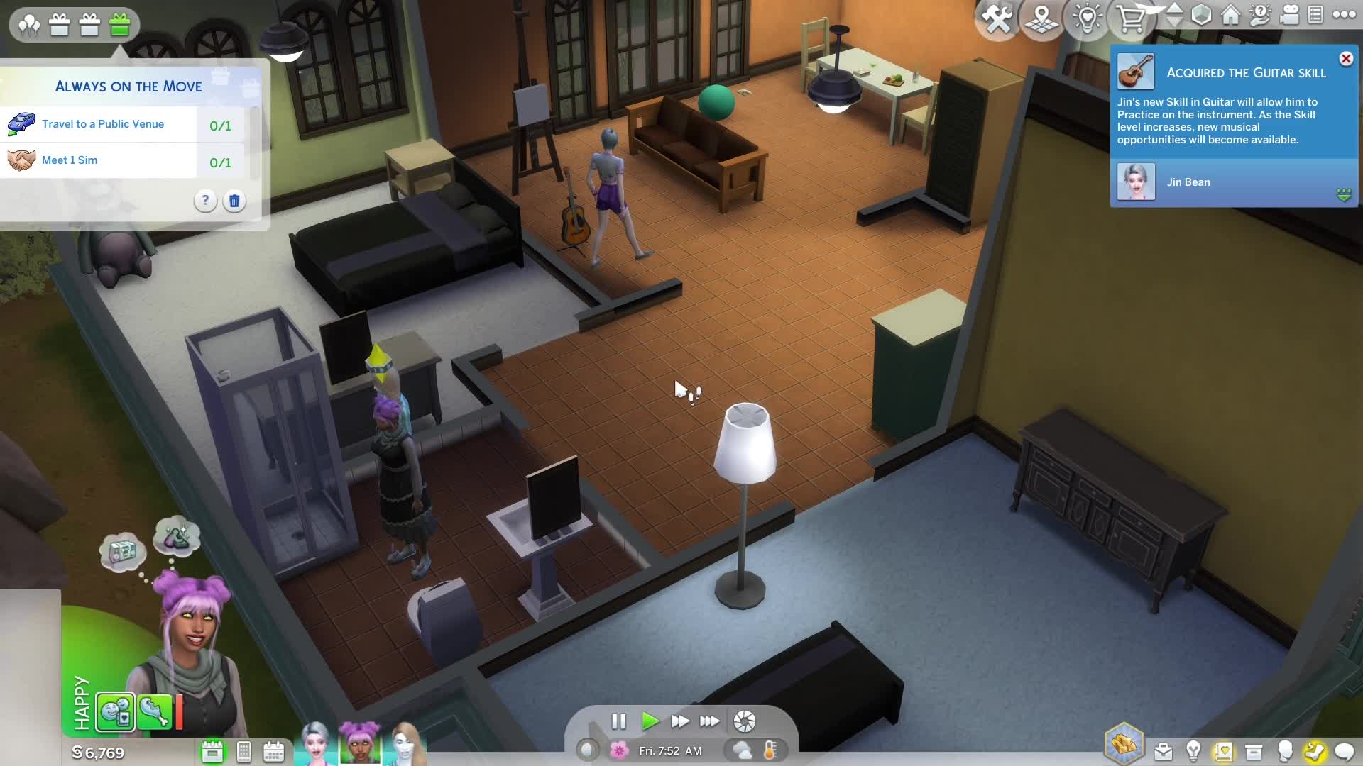 Gamer Girls- My Sims Get Wild With Wicked Whims, Goddess Worship, Games