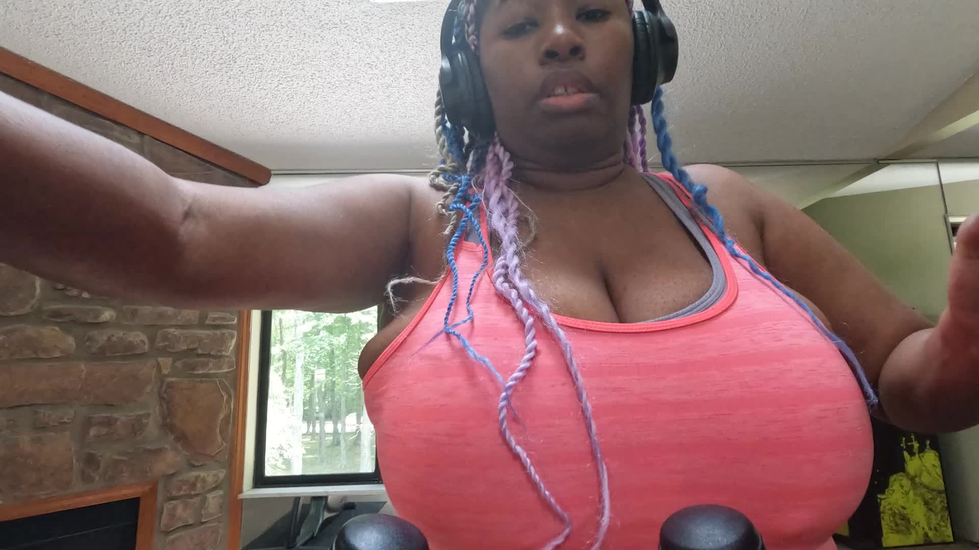 Giantess- Invisible & Helpless: Teeny Cuck At Her Cardio Mercy POV, Female Domination, Big Titis, Fantasy