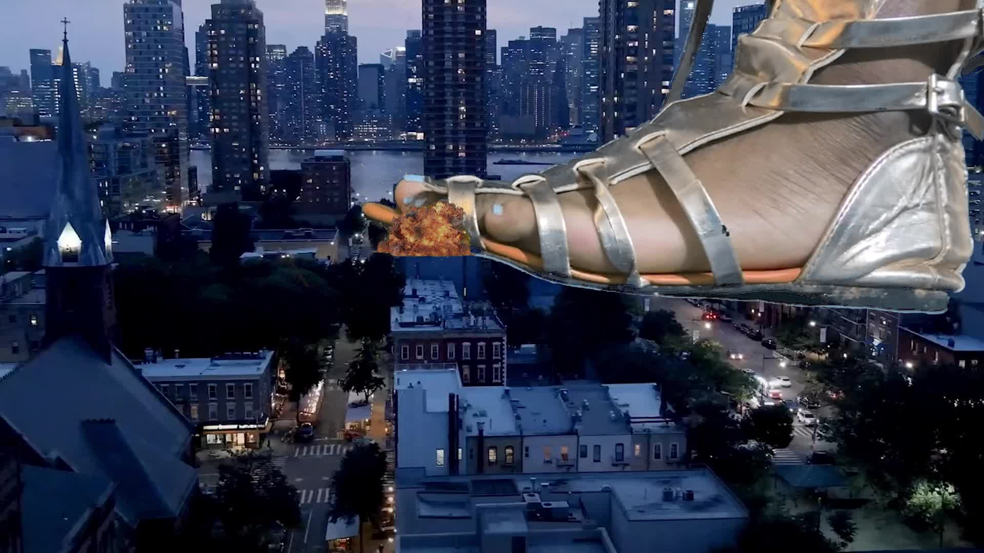 City Under Her Sandal