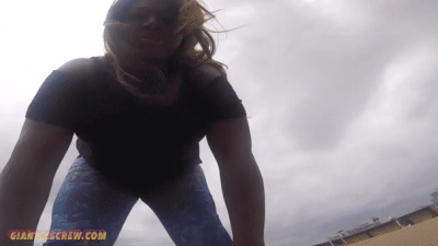 Giantess Crew Step-Aunt Shrinking