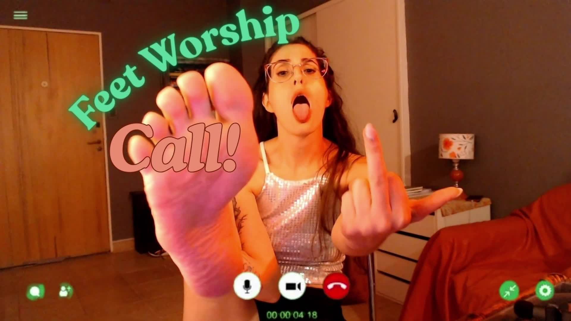Feet Worship Video Call