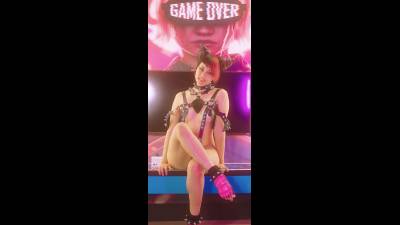 Here Cums A New Challenger: Juri Han Cosplay!