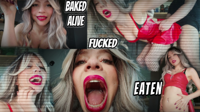 Baked Alive & Eaten While My BF Fucked Me