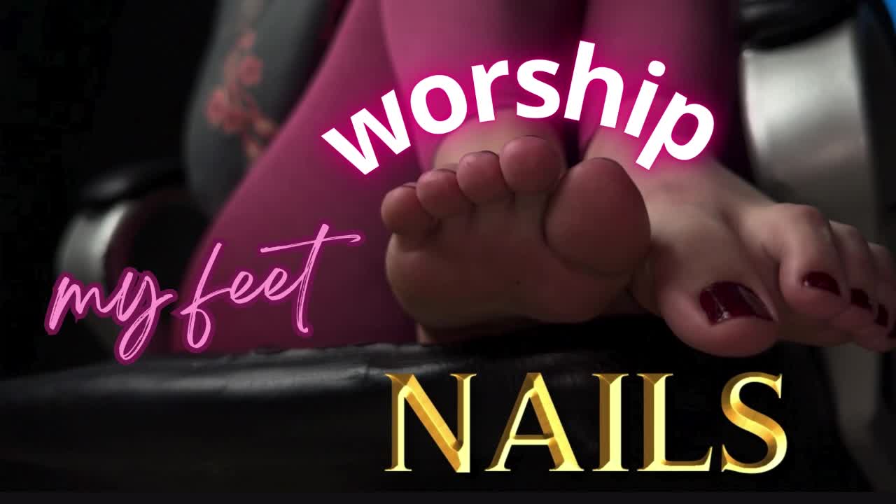 Worship My Feet Nails