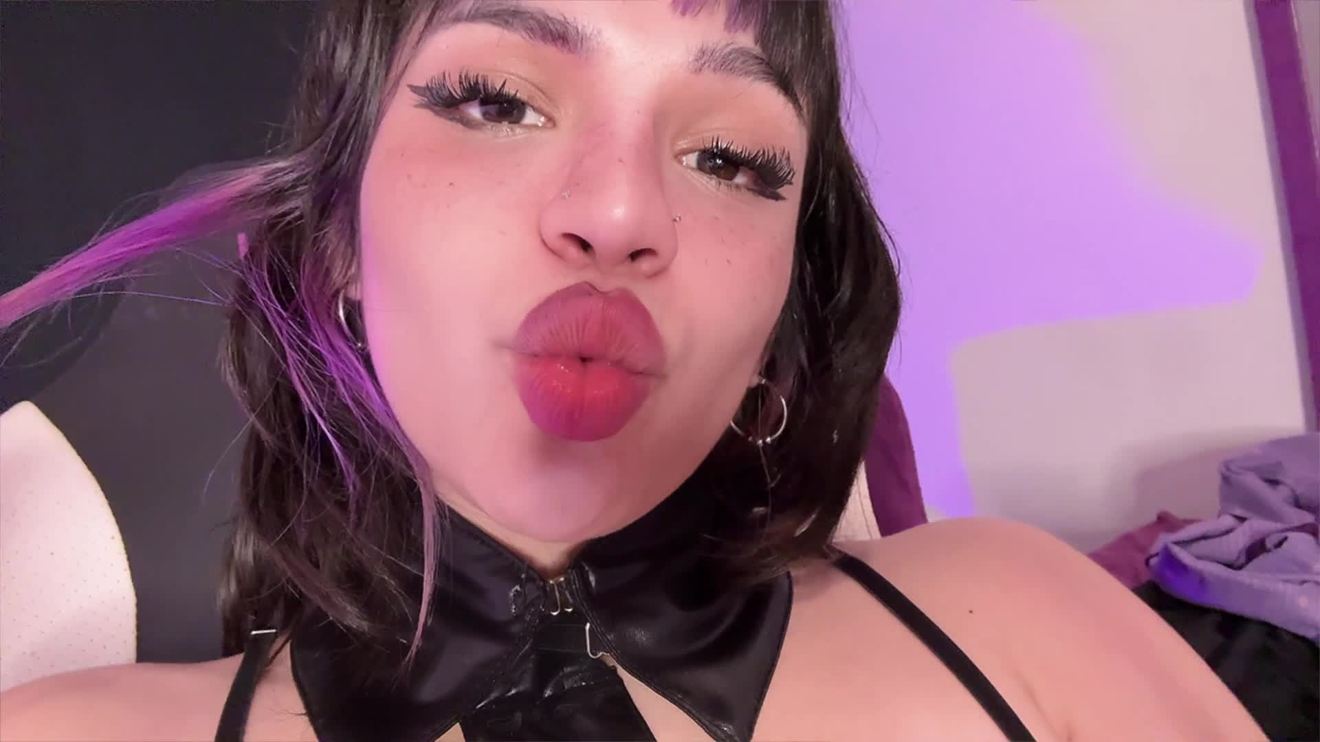 Goth Bunny Kisses