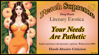 0016 Your "Needs" Are Pathetic.MP4 Dynamically Captioned Narration Widescreen