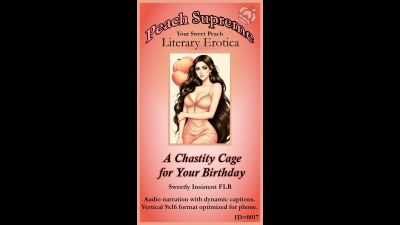 0017 A Chastity Cage For Your Birthday MP4 Dynamically Captioned Narration 9X16- Vertical Format For Phone