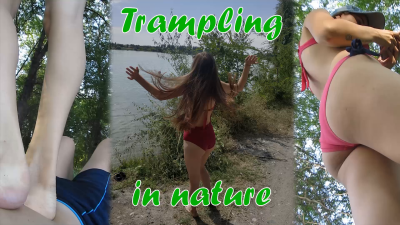 Standing On My Stomach By Karina And Alisha