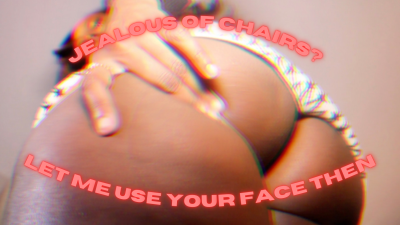 Begging To Be My Chair? Ebony Face Sitting Euphoria