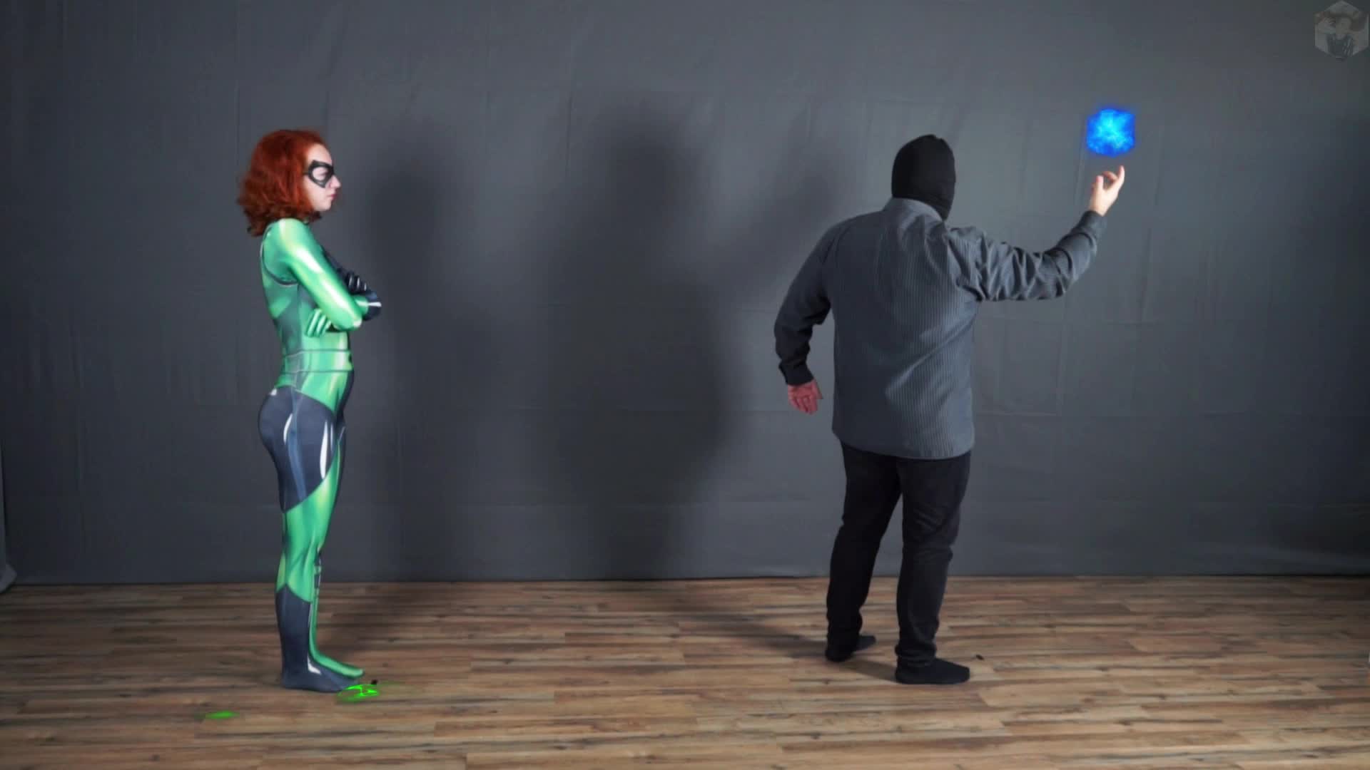 Shigo In A Latex Vacuum Bed