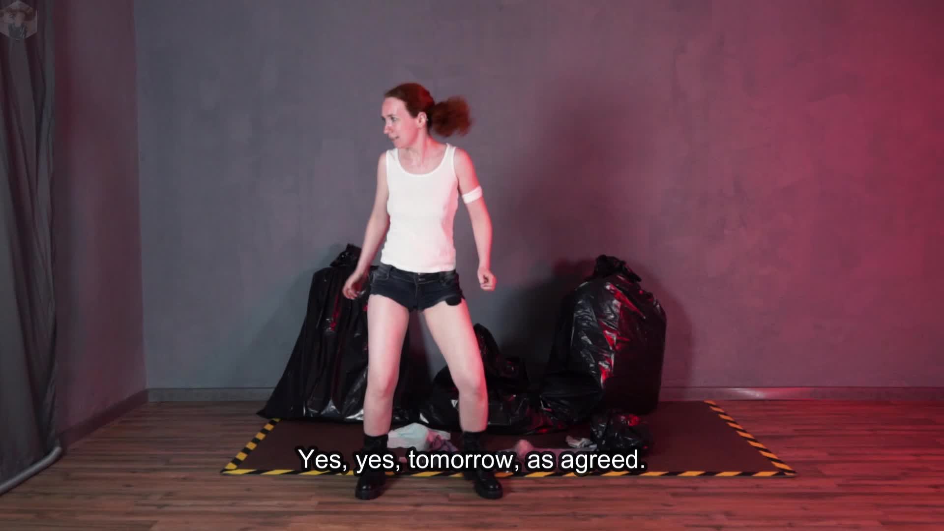 Adventurer T**** In A Vacuum In A Trash Bag