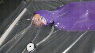 Purple Nylon In A Polyethylene Vacuum Bed