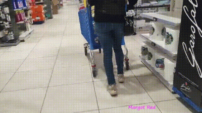 With My Hot Stepmom, An Afternoon At The Supermarket. Her Pears And A Banana Mine! HD 14 Minutes Video