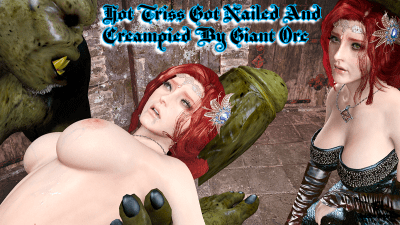 Triss Fucked Hard And Impregnated By A Giant Green Orc