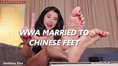 Chinese Foot Wedding Ceremony- Pathetic Weak White Boi Finally Marries My Divine Chinese Foot Goddess - Diamond Toe Ring, Moaning, Premature Leaking & Fd Family Share On His Wedding Night, Chinese Sole Sniffing Foot Findom Exposure