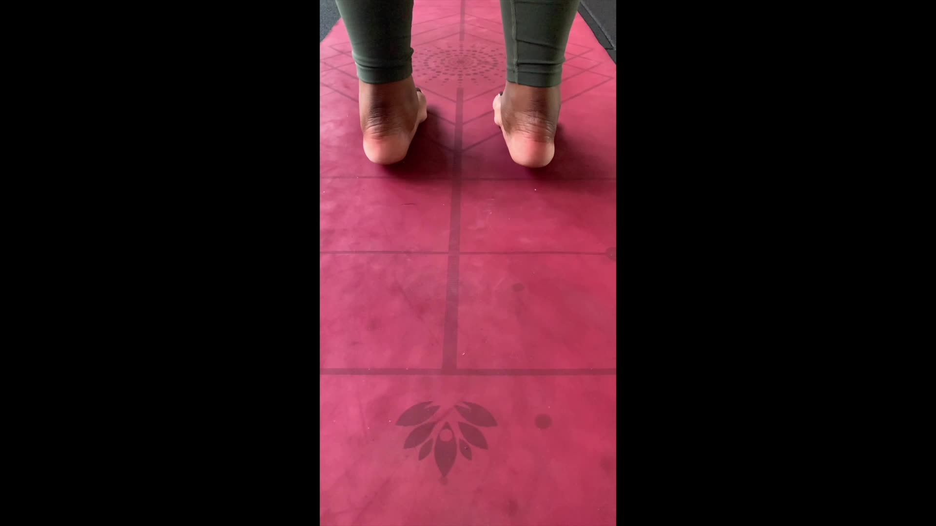 Teal Revel- Sweaty Arch Worship: Curvy Domme's Sticky Feet Grind Yoga Mat As You Thirst