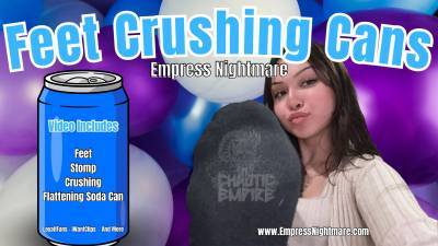Feet Crushing Cans