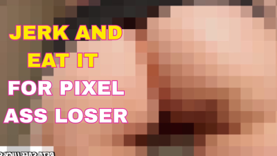 Censored Upskirt CEI Ass Worship Pixellated Femdom POV Lucy Spanks