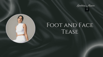 Foot & Face Tease - Slow Worship POV