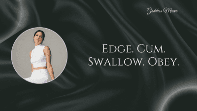 JOI 10-Minute Ritual - Edge. Cum. Swallow. Obey