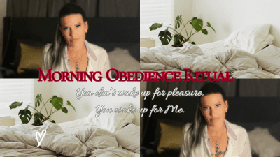 JOI - Morning Obedience Ritual