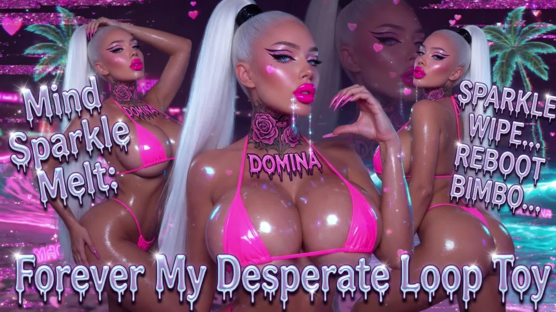 Mind Sparkle Melt: Sparkle Wipe... Reboot Bimbo... Forever My Desperate Loop Toy