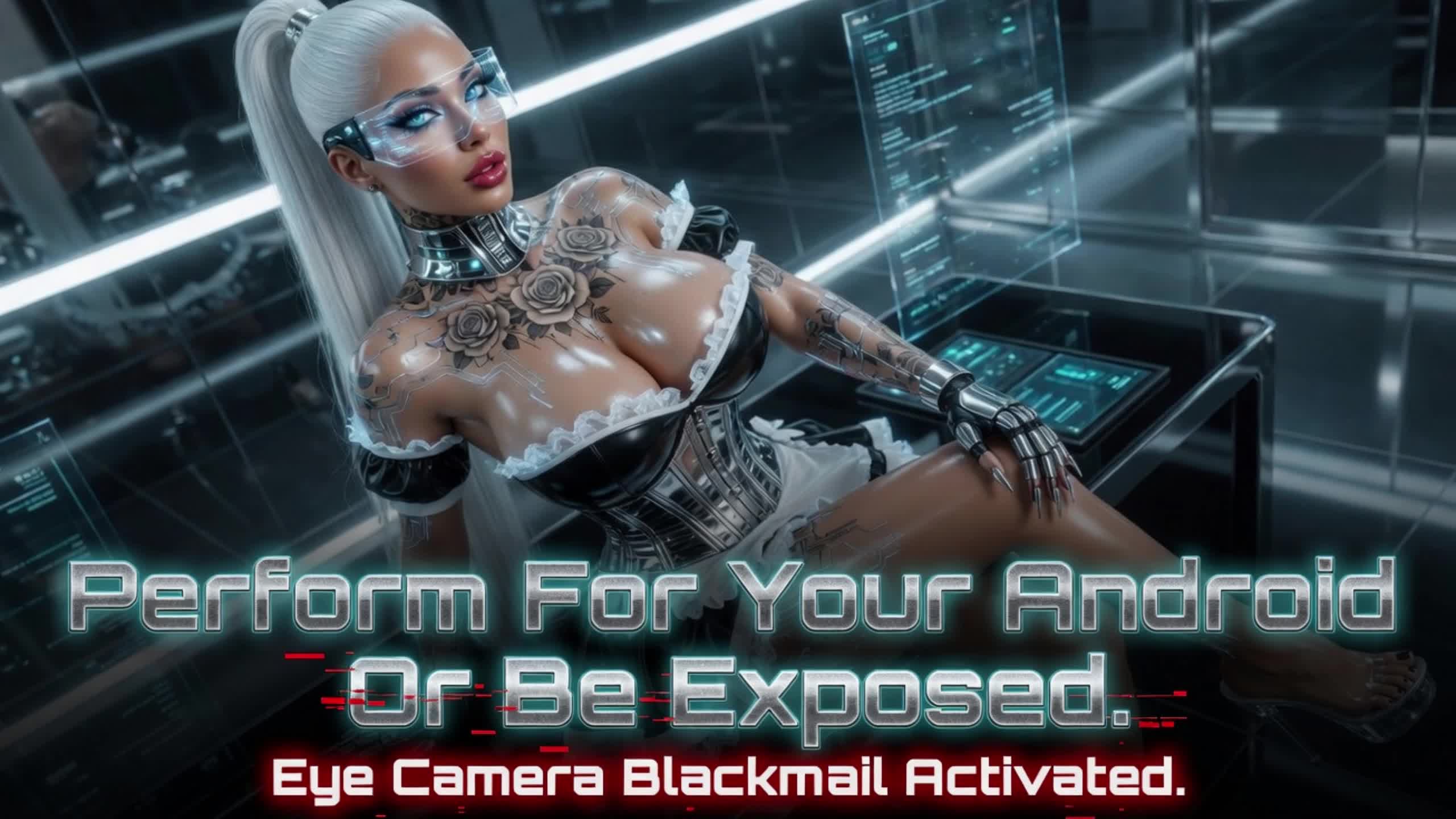 Perform For Your Android Or Be Exposed. Eye Camera Blackmail Activated