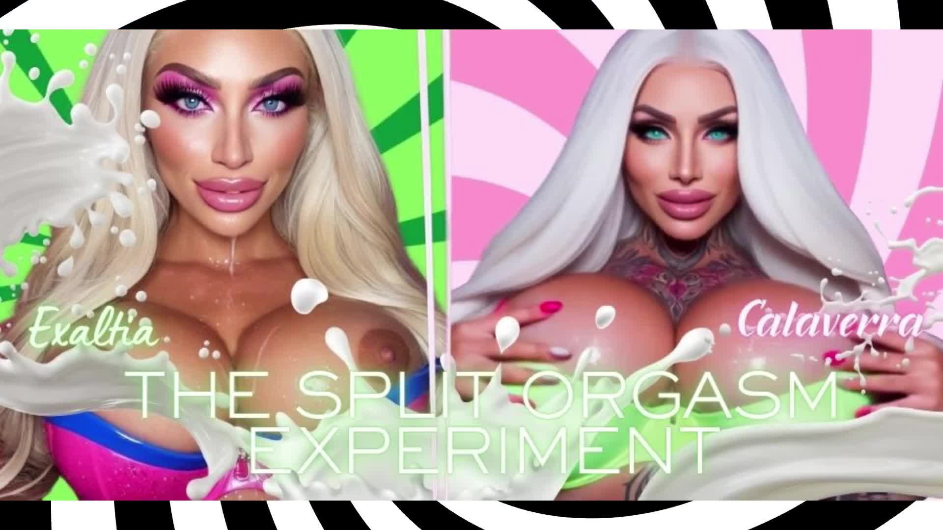The Split Orgasm Experiment Calaverra & Exaltia