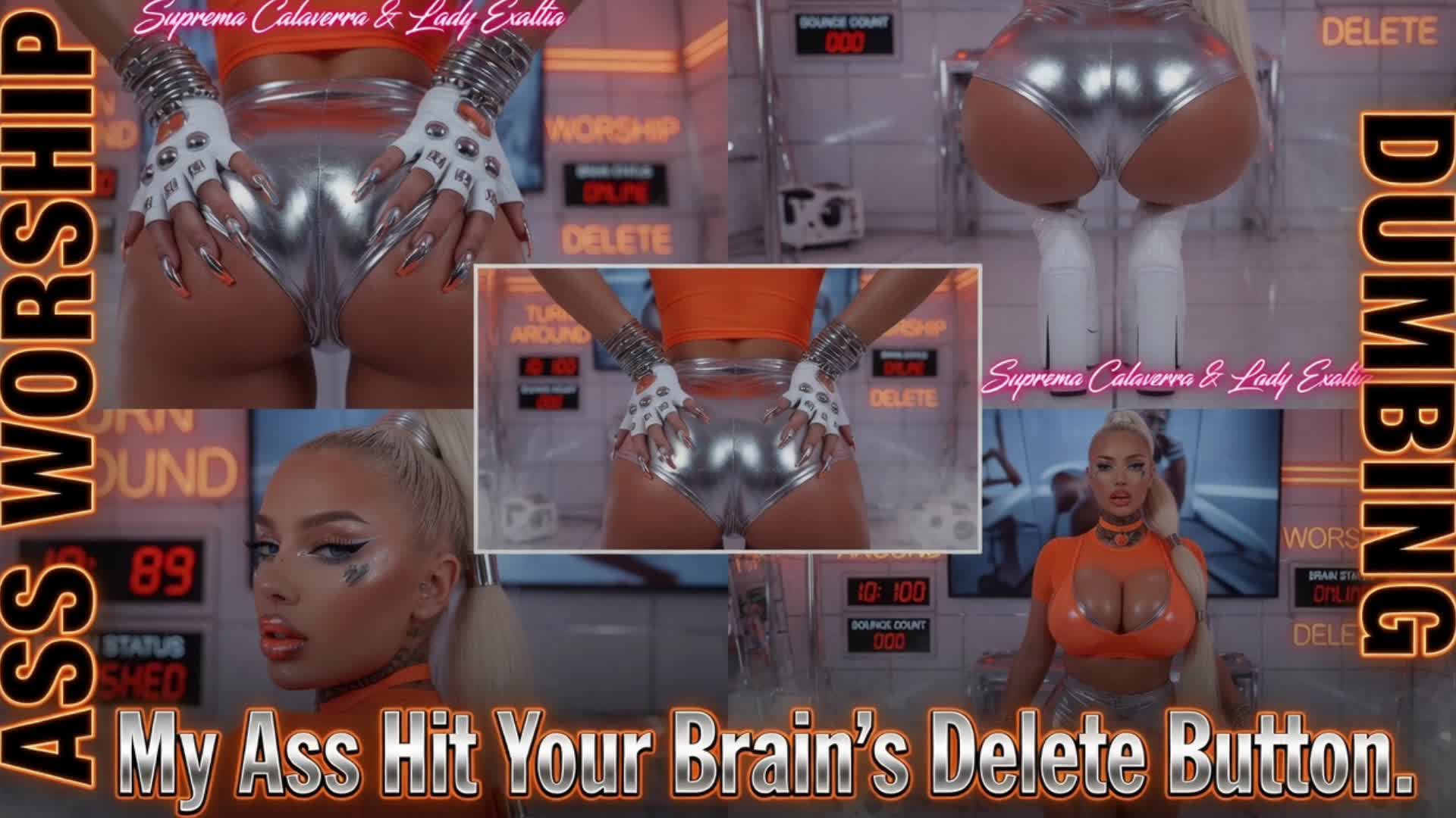 Ass Worship Dumbing. My Ass Hit Your Brain's Delete Button