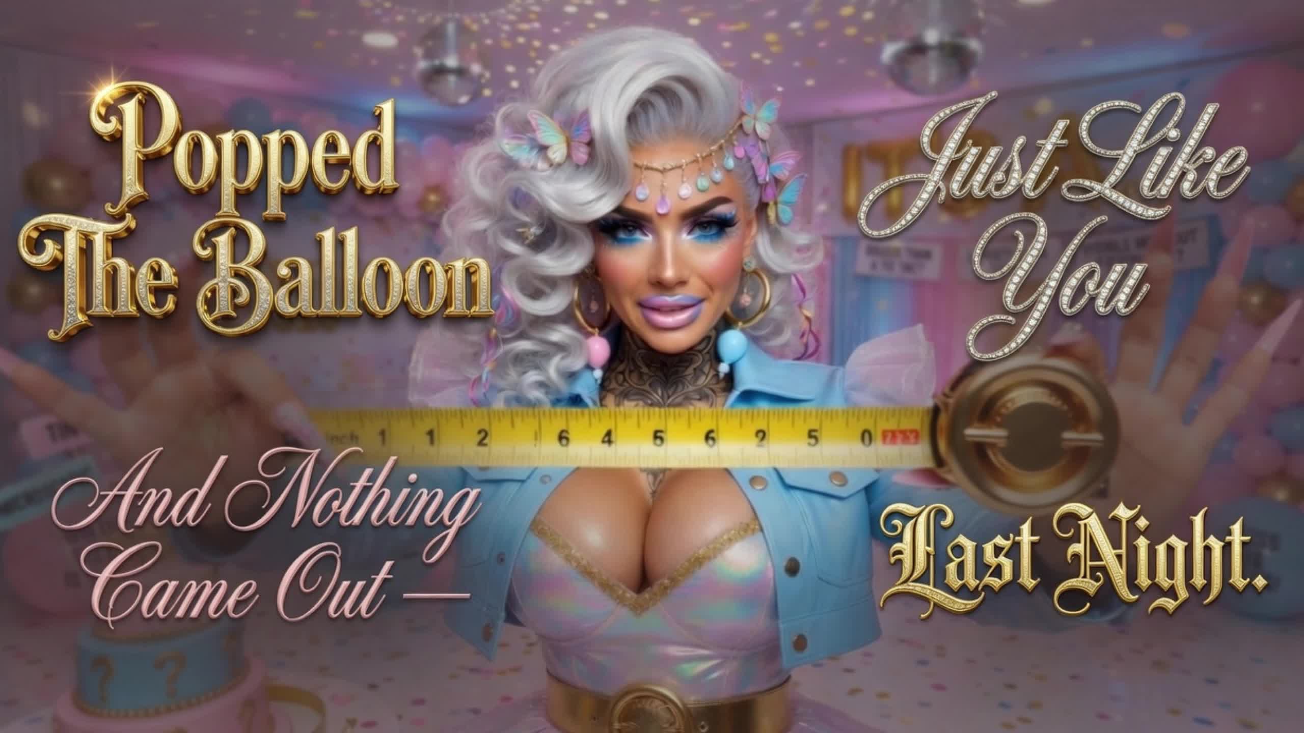 Popped The Balloon And Nothing Came Out- Just Like You Last Night