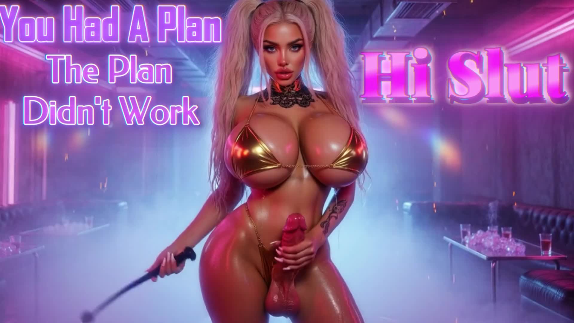 You Had A Plan. The Plan Didn't Work. Hi Slut