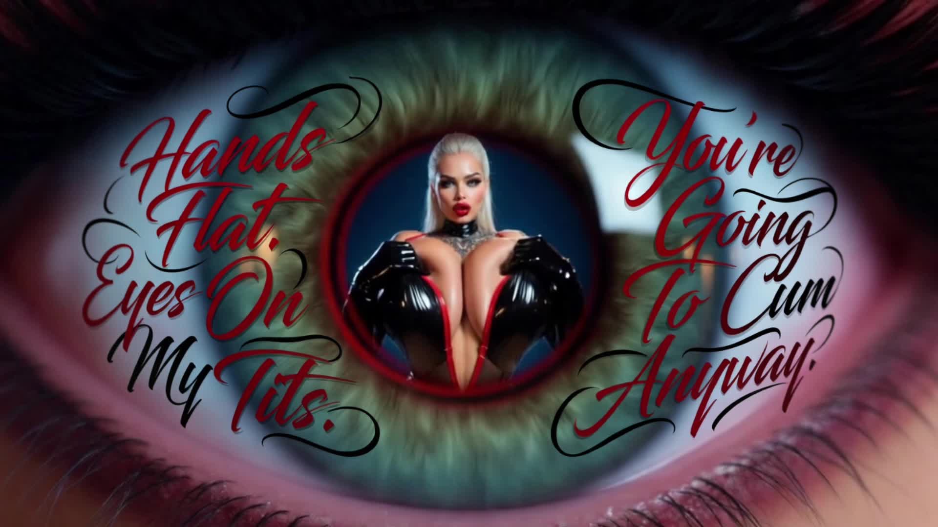 Hands Flat. Eyes On My Tits. You're Going To Cum Anyway