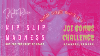 Bonus JOI Challenge No. 1: Nip Slip Madness