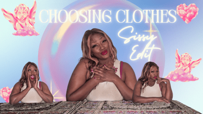 Day 23 The Sissy Training Programme: Choosing Clothes As A Sissy